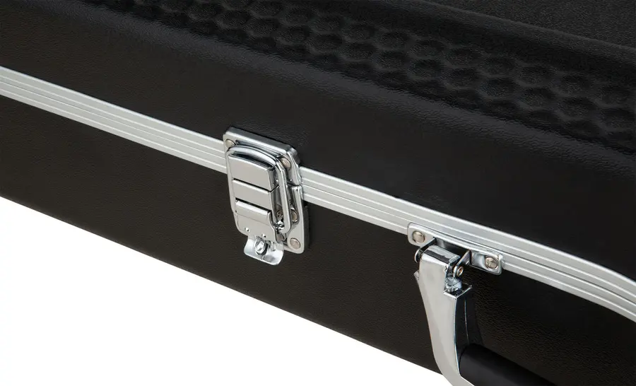 RockCase Electric Guitar ABS Case (FV-Style), Curved - Black 