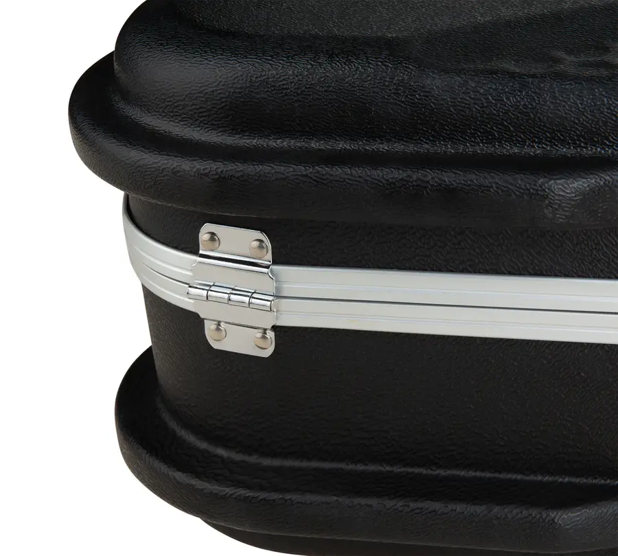 RockCase Electric Guitar ABS Case (FV-Style), Curved - Black 