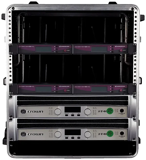 RockCase 19" Rack ABS Case Caddy, 12U Standard Line 