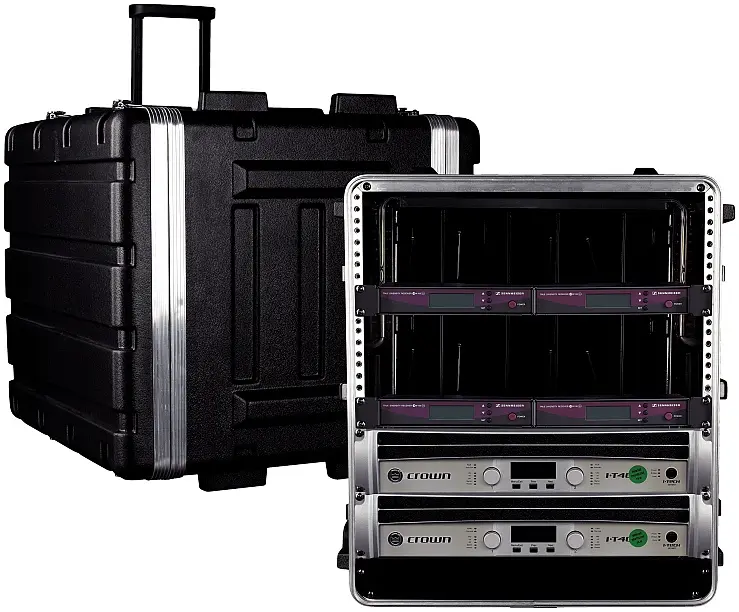 RockCase 19" Rack ABS Case Caddy, 12U Standard Line 