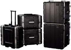 RockCase 19" Rack ABS Case Caddy, 3U Standard Line