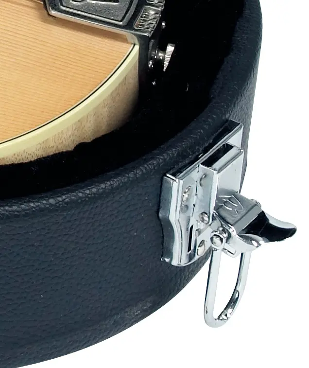RockCase Mandolin Hardshell Case (Small), Arched Lid, Curved - Black 
