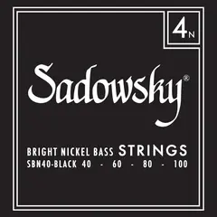Sadowsky Black Label Bass String Set (040-100) Nickel - 4-String