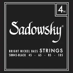 Sadowsky Black Label Bass String Set (045-105) Nickel - 4-String
