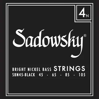 Sadowsky Black Label Bass String Set (045-105) Nickel - 4-String