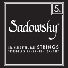 Sadowsky Black Label Bass String Set (045-130) Taperwound - 5-String