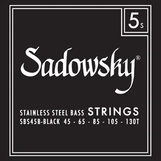 Sadowsky Black Label Bass String Set (045-130) Taperwound - 5-String