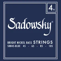 Sadowsky Blue Label Bass String Set (045-105) Nickel - 4-String