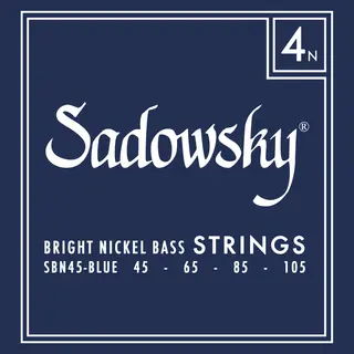 Sadowsky Blue Label Bass String Set (045-105) Nickel - 4-String