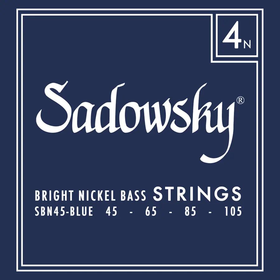 Sadowsky Blue Label Bass String Set (045-105) Nickel - 4-String 