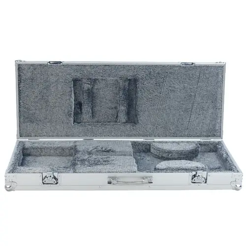 Framus ProLine Electric Guitar Flight Case (Hollowbody / Mayfield) - Silver 