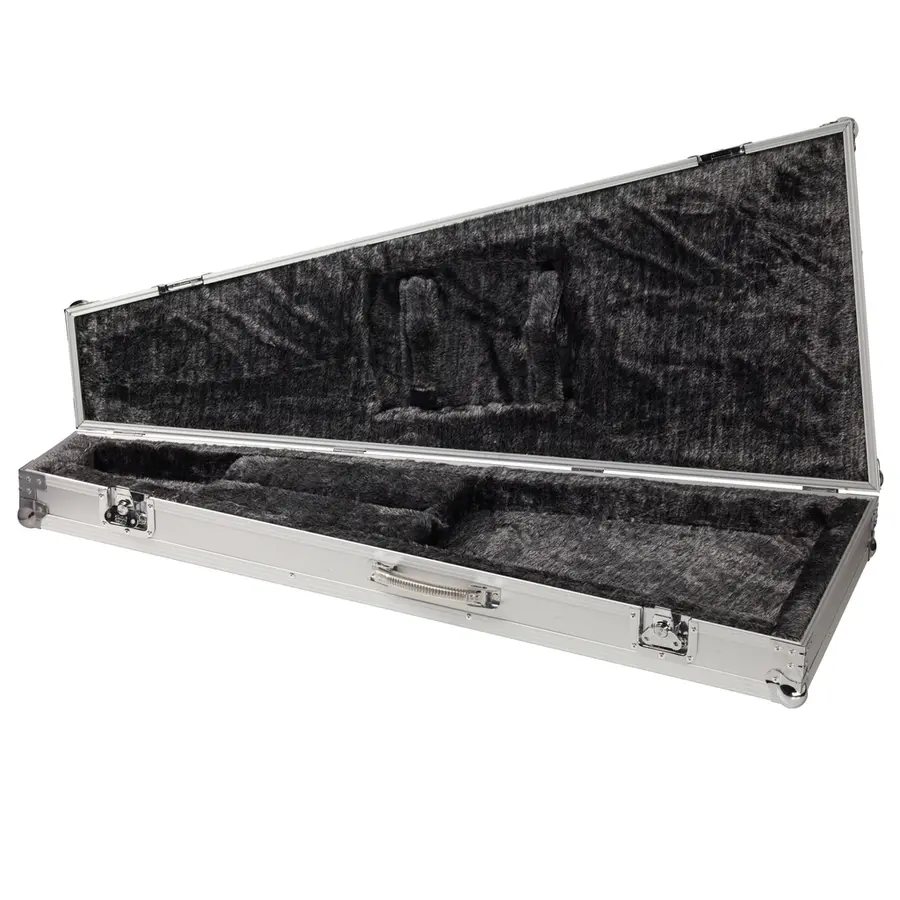 Framus ProLine Electric Guitar Flight Case (WH-1 / FV-Style) - Silver 