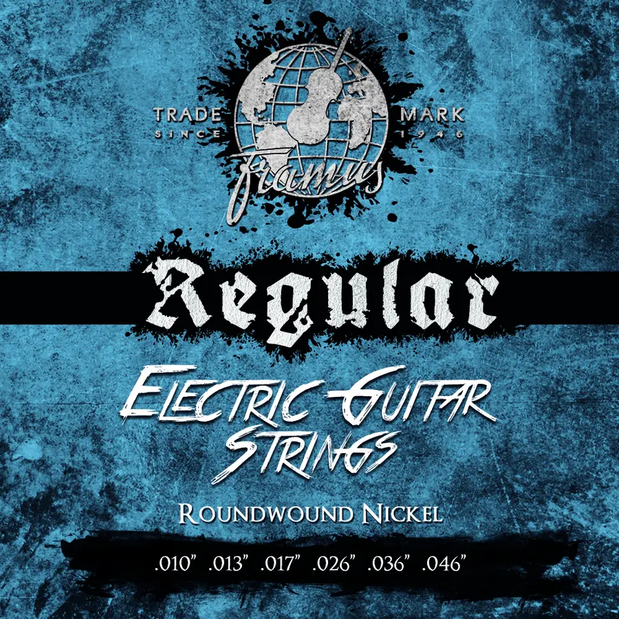 Framus Blue Label Nickel-Plated Steel (010-046) Regular 