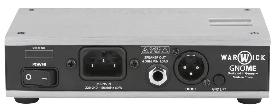 Warwick Gnome Pocket Bass Amp Head 200 Watt 