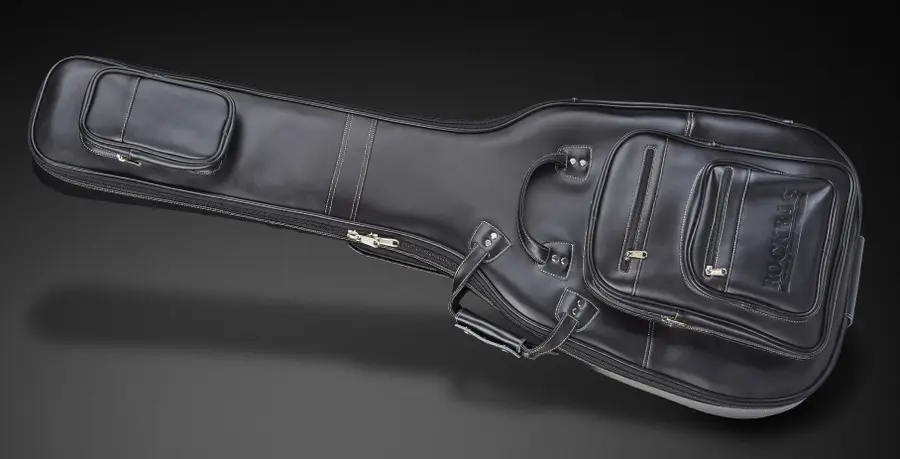 RockBag Hollow Body El-Bass Gig Bag Genuine Handmade Leather Bags 