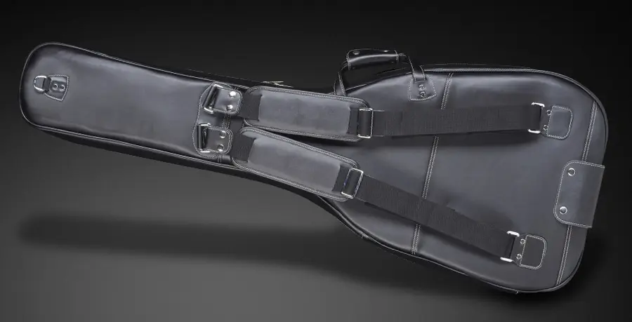 RockBag Hollow Body El-Bass Gig Bag Genuine Handmade Leather Bags 