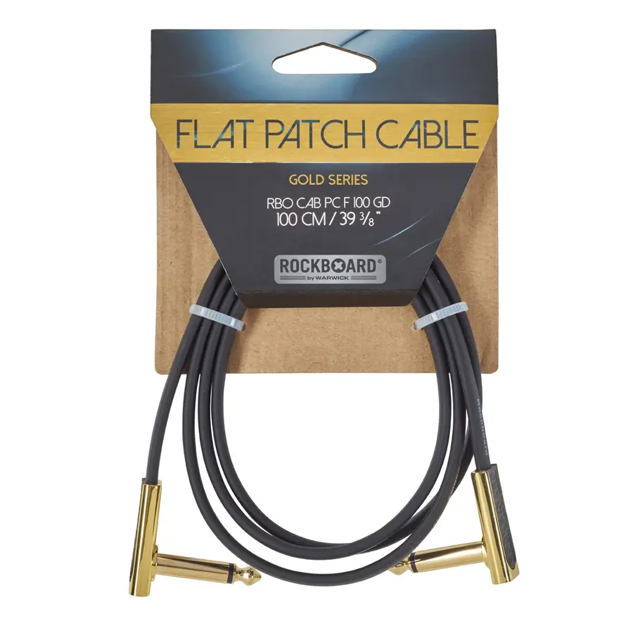 RockBoard Gold Series Flat Patch Cable 100 cm 