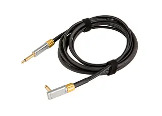RockBoard Flat Instrument Cable, 300 cm Straight / Angled, Premium Series