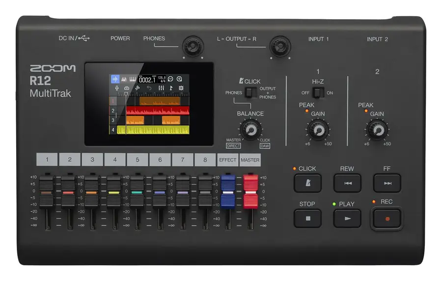 Zoom R12 multitrack recorder 