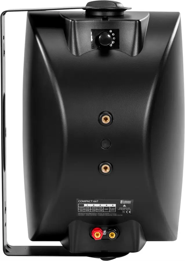 PROAUDIO COMPACT66T høyttaler 6,5"+1,5" Sort 30W/8ohm 60-30-15W/100V 