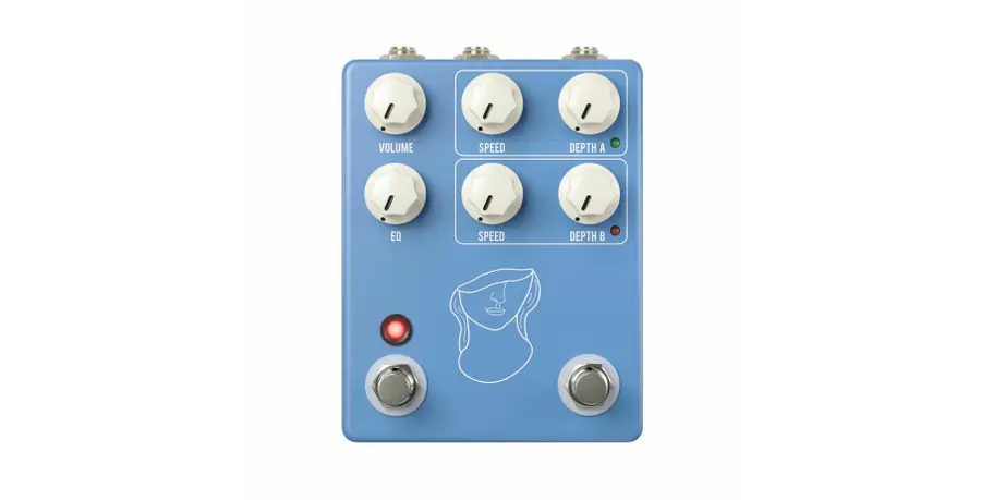 JHS Pedals Artificial Blonde Madison Cunningham Signature Vibrato 