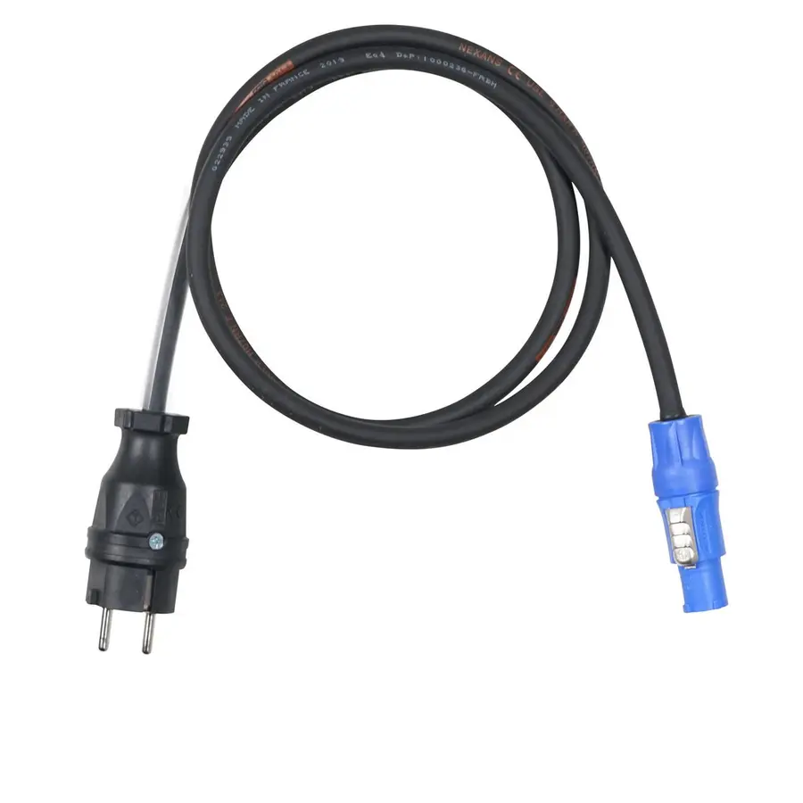KAGU Schuko – Neutrik PowerCON, 2m TITANEX H07RN-F gummikabel 