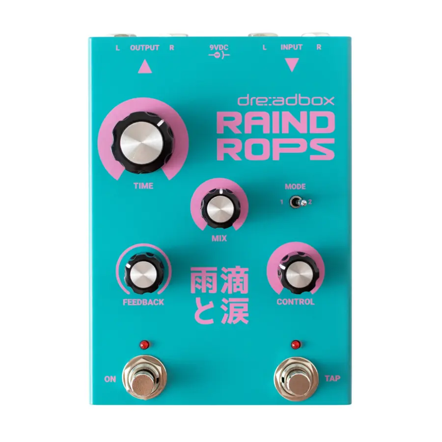 Dreadbox RAINDROPS Stereo Delay / Pitch Shifter / Reverb 