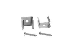EUROLITE feste for tubing 10 x 10 mm 2 par, med skruer