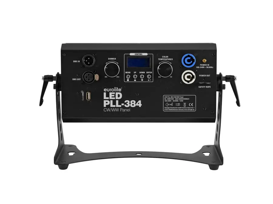 EUROLITE LED PLL-384 panel kald/varmhvit 