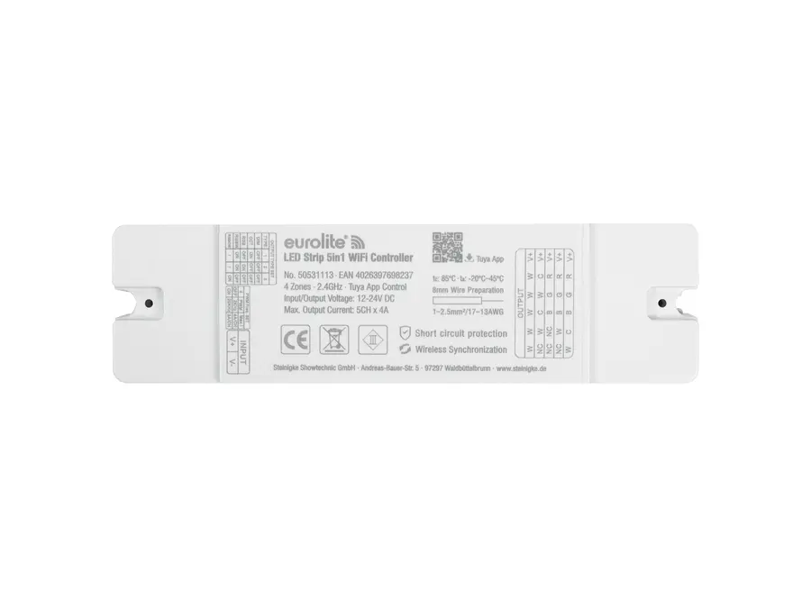 EUROLITE LED Strip 5in1 WiFi Controller 