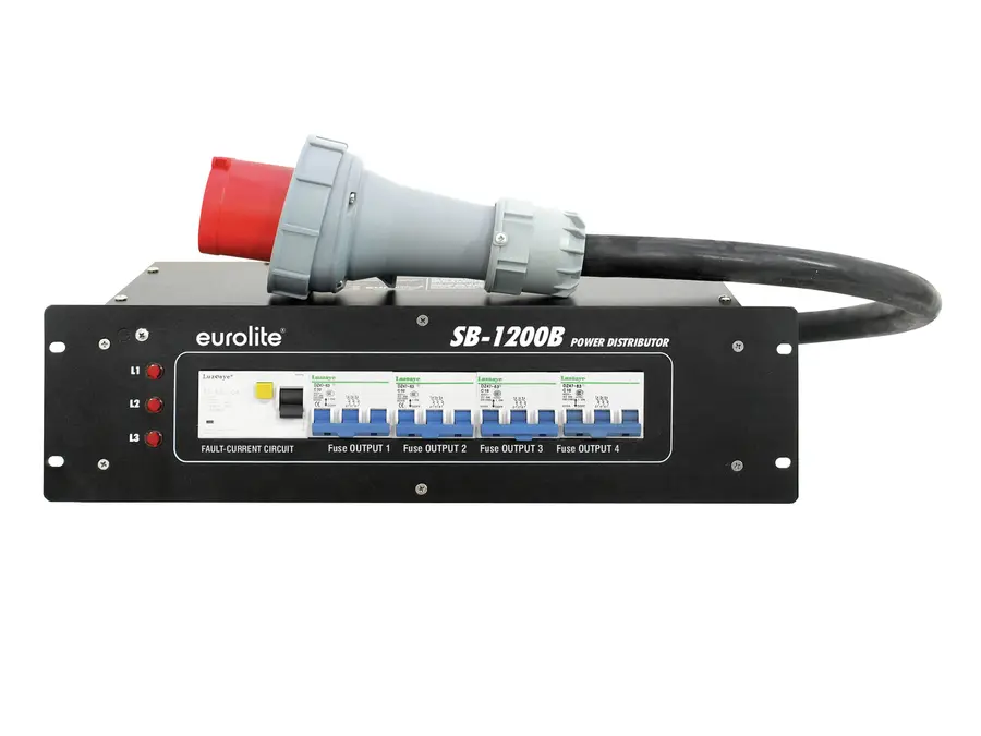 EUROLITE SB-1200B Power Distributor 63A 