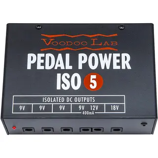 Voodoo Lab ISO5 Isolated power supply with 9V and 12V outputs+18V output