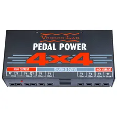 Voodoo Lab Pedal Power 4x4 Isolated power supply for up to 8 pedals