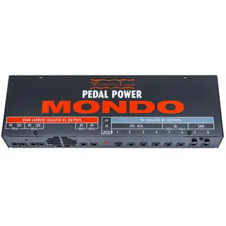 Voodoo Lab Mondo Power supply High-current Digital + 9V w/12 isolated
