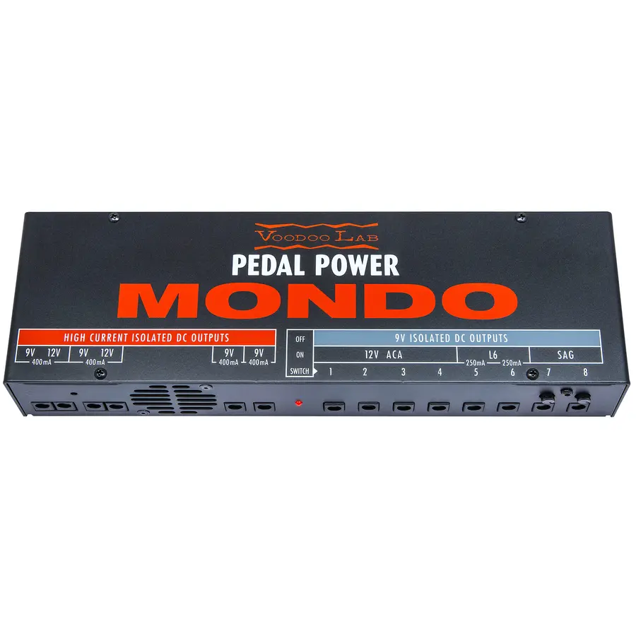 Voodoo Lab Mondo Power supply High-current Digital + 9V w/12 isolated 