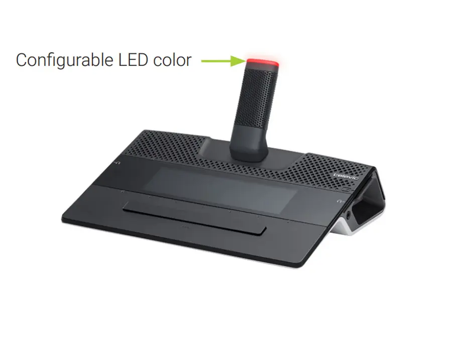 Televic Mike LPM lavprofil mikrofon til Confidea FLEX G4 