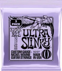Ernie Ball EB-3227 Ultra Slinky Nickel (010-048) 3-pack