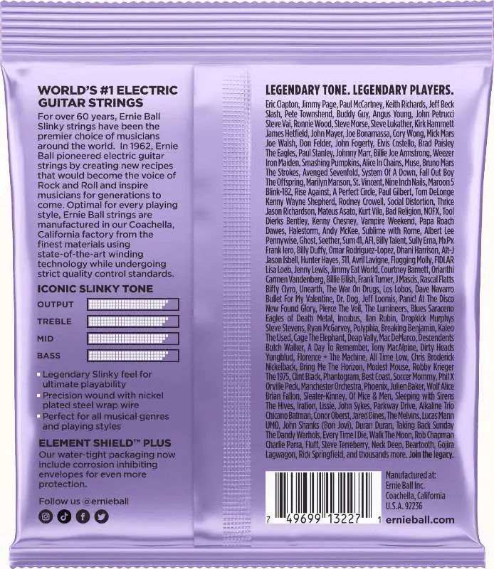 Ernie Ball EB-3227 Ultra Slinky Nickel (010-048) 3-pack 