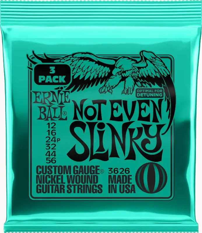 Ernie Ball EB-3626 Not Even Slinky (012-056) 3-pack 