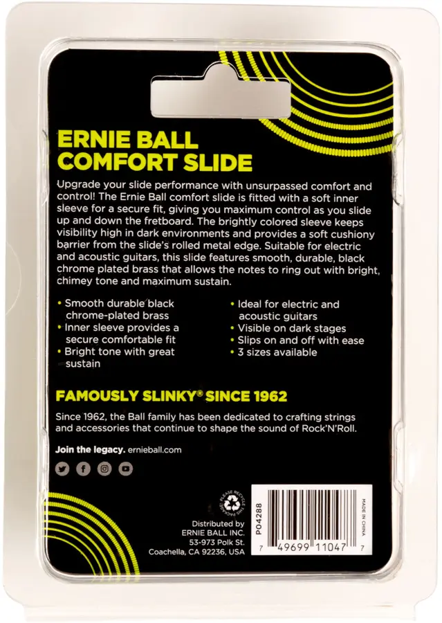 Ernie Ball EB-4288 Comfort Slide Medium 