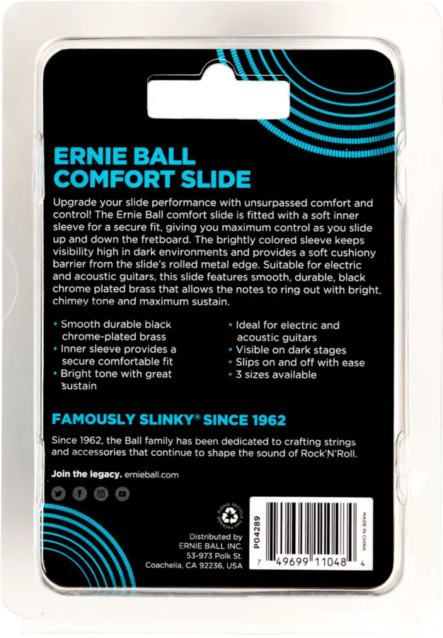 Ernie Ball EB-4289 Comfort Slide Large 