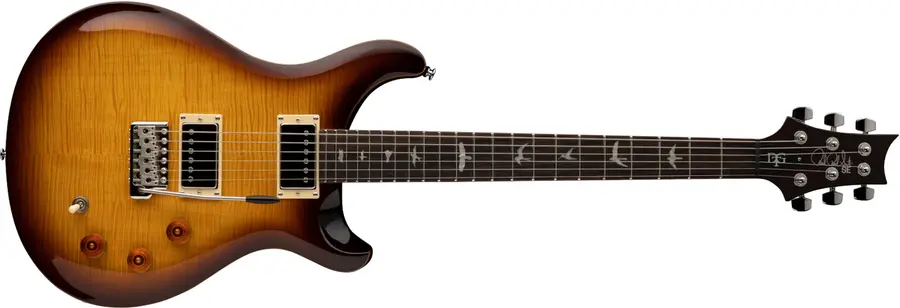 PRS SE DGT Dave Grissom McCarty Tobacco Sunburst 