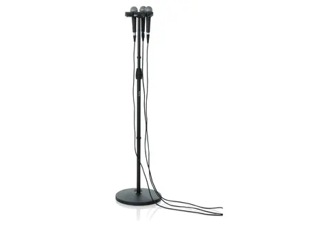 Gator Frameworks GFW-MIC-6TRAY Tray to hold 6 mics on top of mic stand