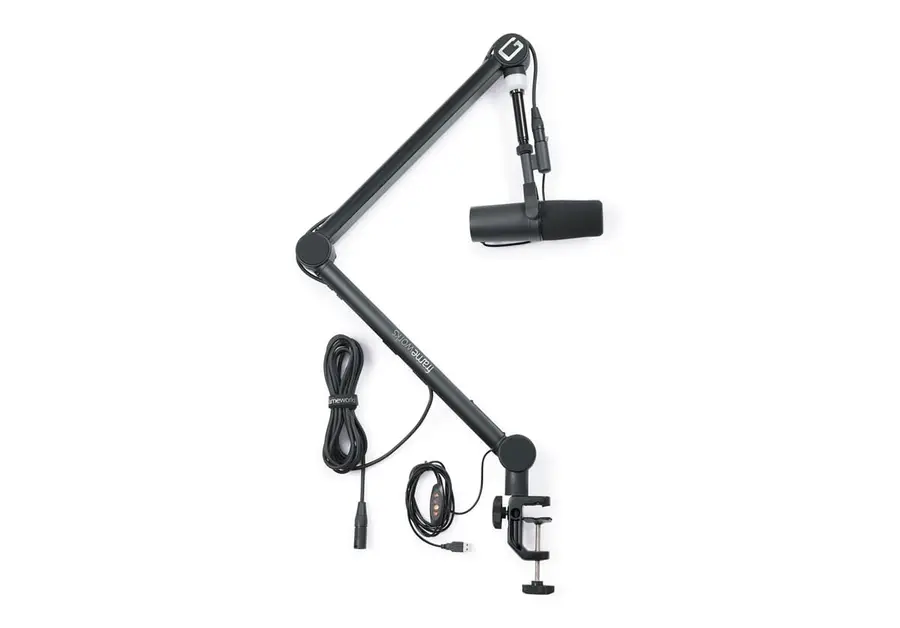 Gator Frameworks GFWMICBCBM4000 Desktop Mic Boom Stand w/"on air light" 