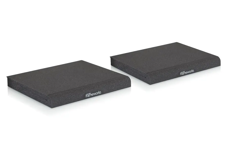 Gator Frameworks GFW-ISOPAD-LG Studio Monitor Isolation Pads - Large 