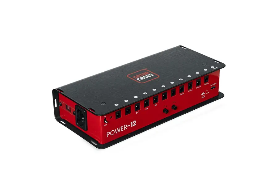 Gator Frameworks GTR-PWR-12-F Pedal Board Power Supply 12 Outputs 
