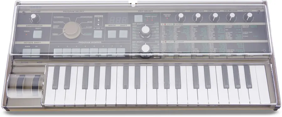 Decksaver Korg Microkorg & Microkorg S Cover (Light Edition) 