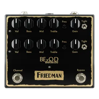 Friedman BE-OD DELUXE Dobbel Overdrivepedal