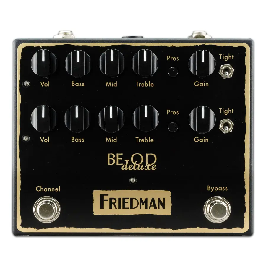 Friedman BE-OD DELUXE Dobbel Overdrivepedal 
