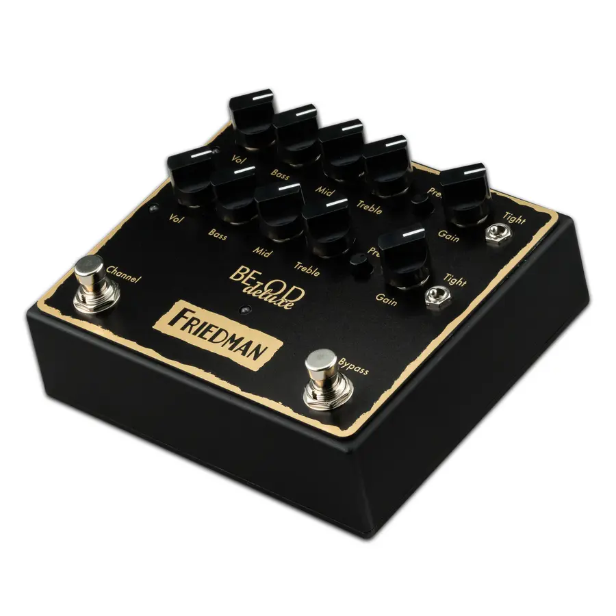 Friedman BE-OD DELUXE Dobbel Overdrivepedal 